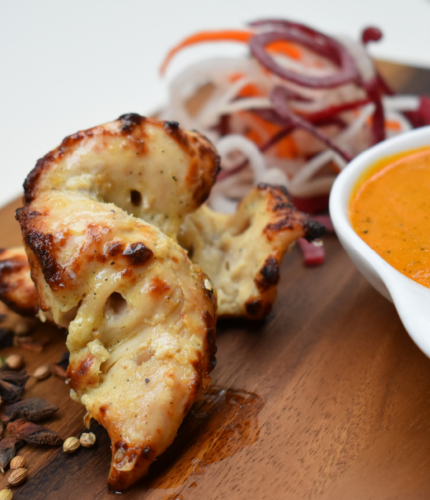 Cheese Chilly Onion Kebab