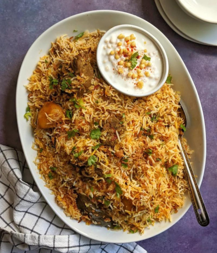 Mutton Dum Biryani