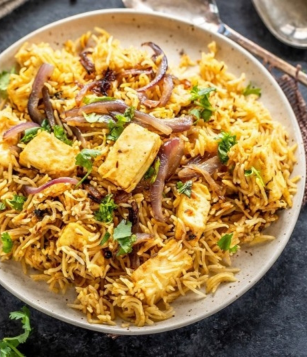 Paneer Tikka Biryani