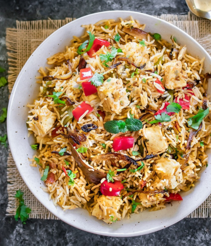 Paneer Biryani