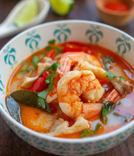 Prawns Tom Yum Soup