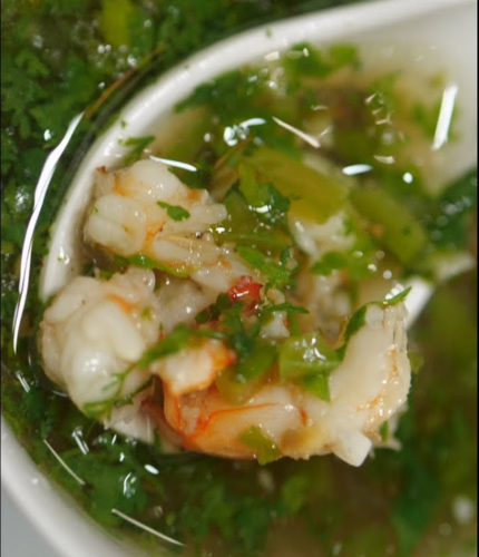 Prawns Coriander Pepper Soup