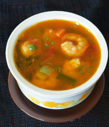 Prawns Clear Soup