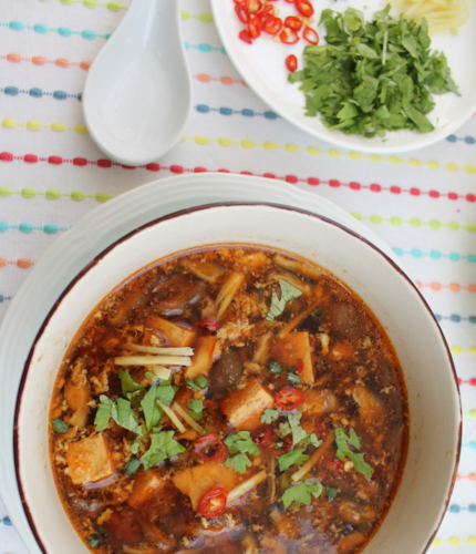 Chicken Hot And Sour Soup