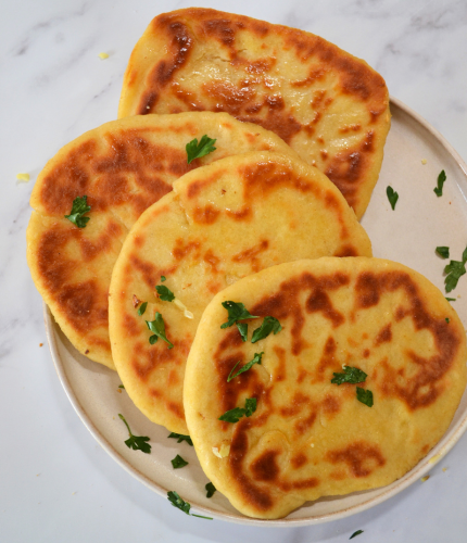 Cheese Chilly Garlic Naan