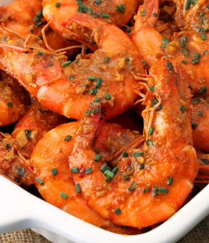 Hot Garlic Prawns