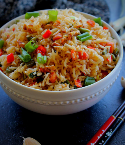 Chicken Chilly Garlic Fried Rice