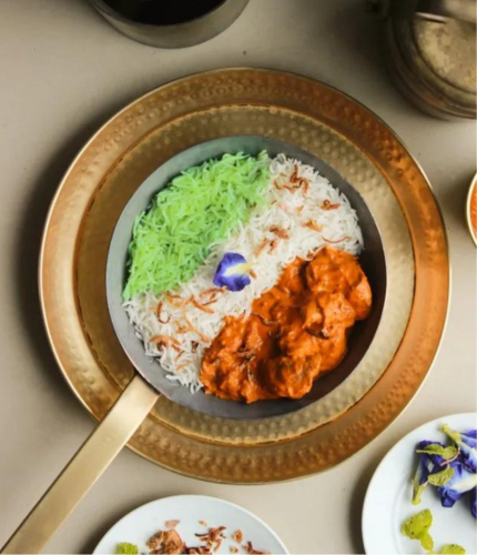 Chicken Tiranga Rice