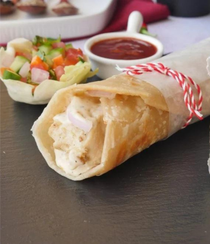 Paneer Malai Shawarma