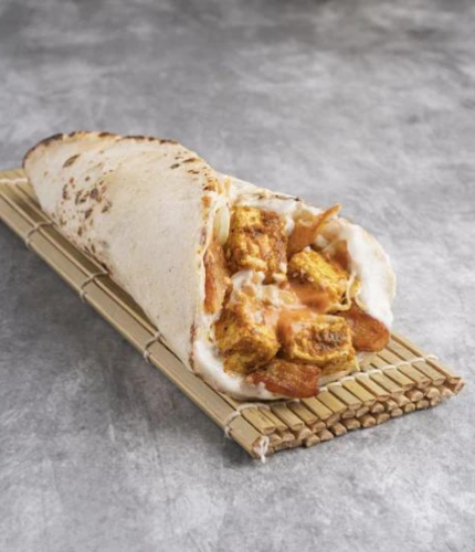 Paneer shawarma