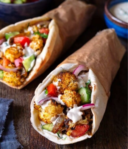 Veg Felafal Shawarma