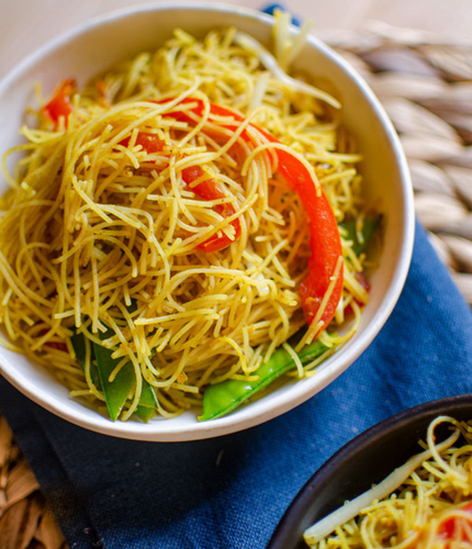 Veg Singapore Noodles