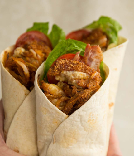 Chicken Crispy Garlic Shawarma