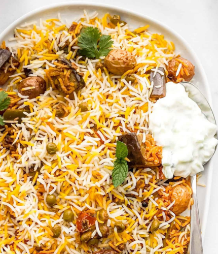 Vegetable Dum Biryani