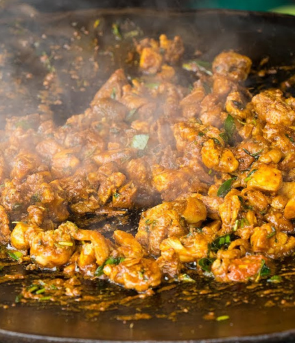 Mutton Rava Tawa Fry