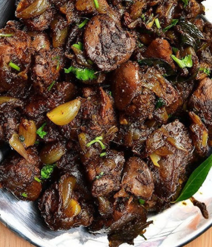 Chicken Liver Tawa Fry