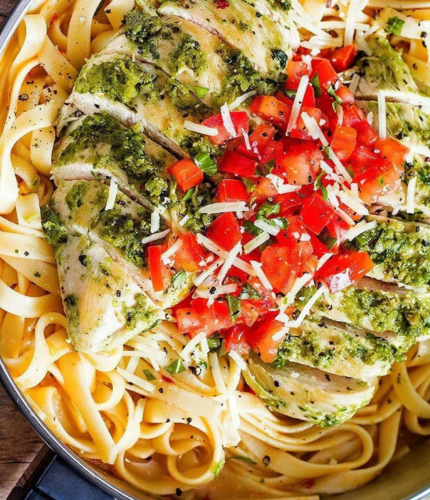 Chicken Pesto Pasta