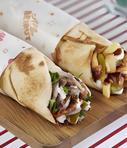 Paneer Beirut Shawarma